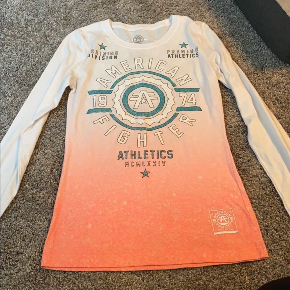 American fighter long sleeve tee